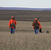 Hunters returning from the field.